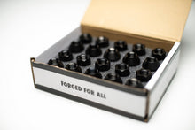 Load image into Gallery viewer, Titan 7 O.W.L. Titanium Race Nut 12x1.25 / 30mm H. / 60 Deg. Seat Taper - Machine Black
