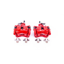 Load image into Gallery viewer, Power Stop 93-99 Volkswagen Golf Rear Red Calipers w/Brackets - Pair