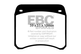 EBC Brakes Yellowstuff Performance Brake Pads