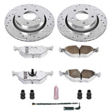 Power Stop 2000 BMW 323i Rear Z26 Street Warrior Brake Kit