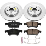 Power Stop 06-08 Jaguar S-Type Rear Z23 Evolution Sport Coated Brake Kit