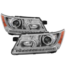 Load image into Gallery viewer, xTune Dodge Journey 2009-2014 Light Bar DRL Projector - Black PRO-JH-DJ09-LBBRL-C