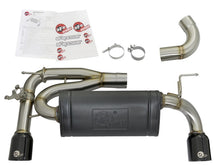 Load image into Gallery viewer, aFe MACHForce XP Exhausts Axle-Back 12-15 BMW 335i 3.0T (SS w/Black Tips)