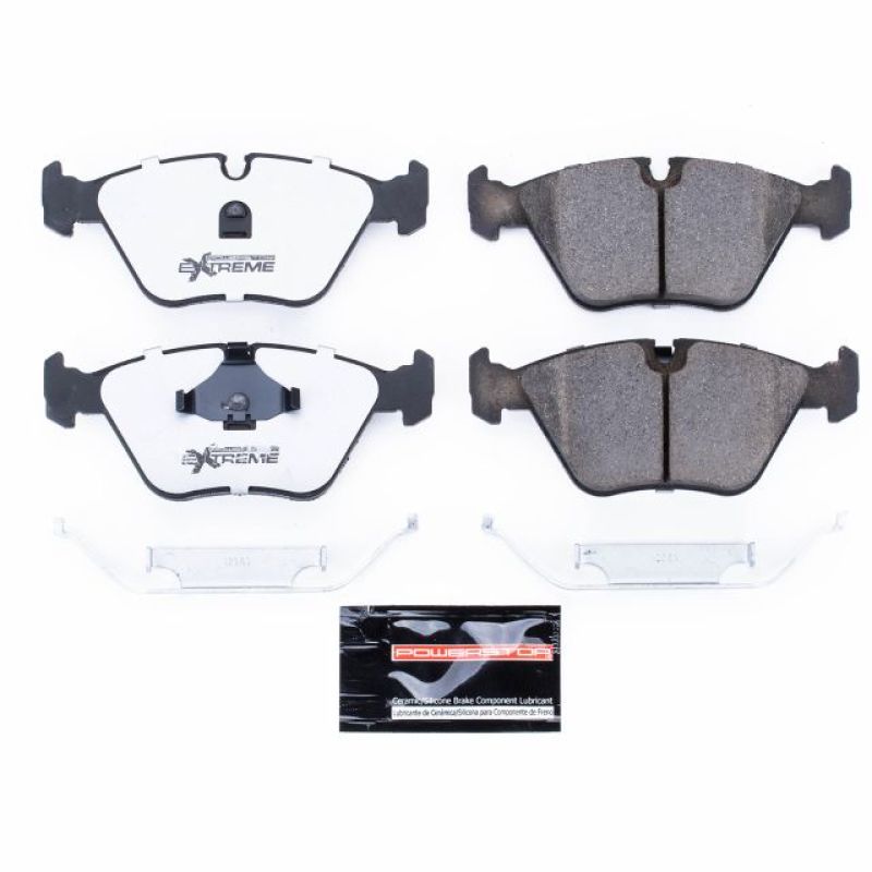 Power Stop 89-91 Audi 200 Front Z26 Extreme Street Brake Pads w/Hardware