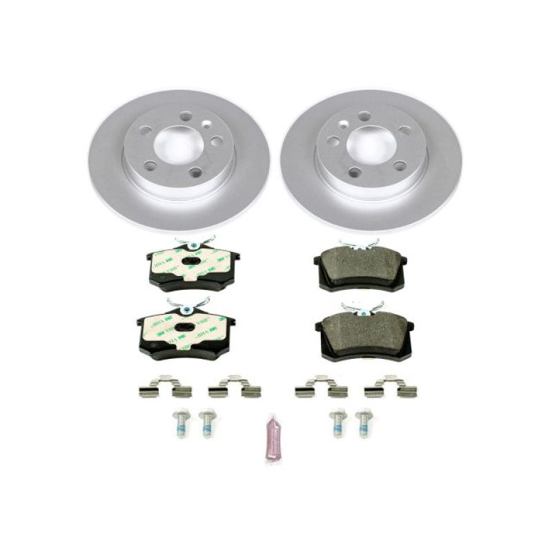 Power Stop 00-06 Audi TT Quattro Rear Euro-Stop Brake Kit