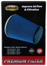 Load image into Gallery viewer, Airaid Universal Air Filter - Cone 3 1/2 x 6 x 4 5/8 x 6 w/ Short Flange