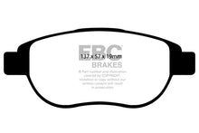 Load image into Gallery viewer, EBC 12+ Fiat 500 1.4 Turbo Abarth Ultimax2 Front Brake Pads