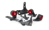 Innovative 88-91 Civic D-Series Black Steel Mounts 75A Bushings (92+ Engine Hydro Conversion)