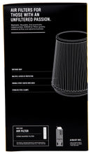 Load image into Gallery viewer, Airaid Universal Air Filter - Cone 3-1/2in Flange x 6in Base x 4-5/8in Top x 9in Height - Synthaflow