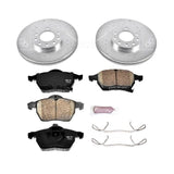 Power Stop 99-03 Saab 9-3 Front Z23 Evolution Sport Brake Kit