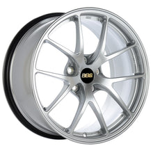 Load image into Gallery viewer, BBS RI-A 18x10 5x120 ET25 Diamond Silver Wheel -82mm PFS/Clip Required