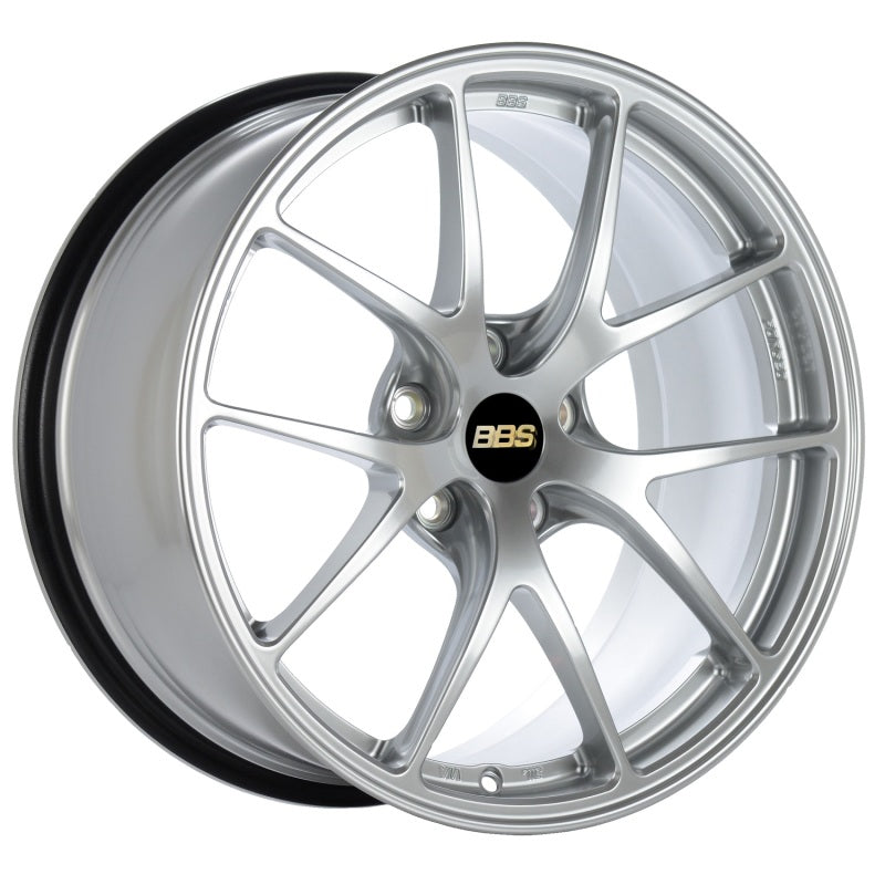 BBS RI-A 18x11 5x120 ET37 Diamond Silver Wheel -82mm PFS/Clip Required