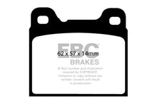 Load image into Gallery viewer, EBC 91-93 Volvo 740 2.3 (ABS) (Girling) Redstuff Rear Brake Pads