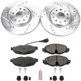 Power Stop 15-18 Audi A3 Front Z23 Evolution Sport Brake Kit