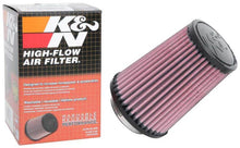 Load image into Gallery viewer, K&amp;N Universal Rubber Filter 2-1/2in Flg / 4-1/2in OD B / 3-1/2in OD T / 6in H - Black Top