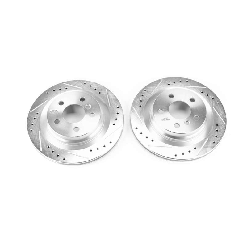 Power Stop 16-18 BMW X1 Rear Evolution Drilled & Slotted Rotors - Pair