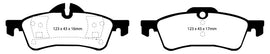 EBC 04-06 Mini Hardtop 1.6 Redstuff Rear Brake Pads