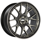 BBS CH-RII 21x10 5x120 ET38 Satin Platinum Center Black Lip SS Rim Prot Wheel PFS Req w/MS Etching