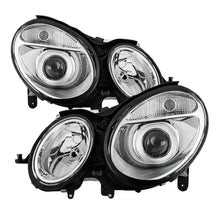 Load image into Gallery viewer, xTune Mercedes Benz W211 E-Class 03-06 OEM Projector Headlights - Chrome PRO-JH-MBW21103-C