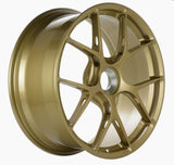 BBS FI-R 20x9.5 ET50 Centerlock Gold Wheel (Porsche GT2RS/GT3RD Front)