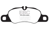 EBC 09-12 Porsche 911 (997) (Cast Iron Rotor only) 3.6 Carrera 2 Redstuff Front Brake Pads