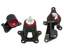 Load image into Gallery viewer, Innovative 98-02 Accord F-Series Black Steel Mounts 85A Bushings (Auto Trans)