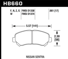 Load image into Gallery viewer, Hawk LTS Street Brake Pads