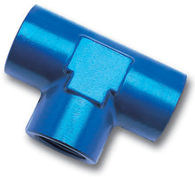 Load image into Gallery viewer, Russell Performance 1/8in Female Pipe Tee Fitting (Blue)