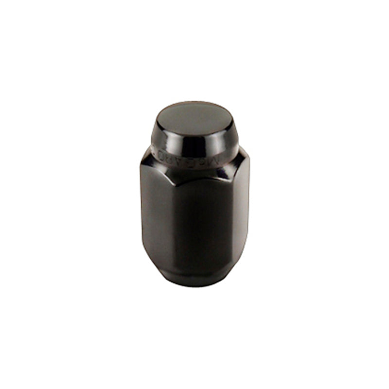 McGard Hex Lug Nut (Cone Seat) 1/2-20 / 13/16 Hex / 1.5in. Length (Box of 144) - Black