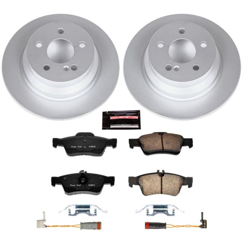 Power Stop 2006 Mercedes-Benz E350 Rear Z23 Evolution Sport Coated Brake Kit