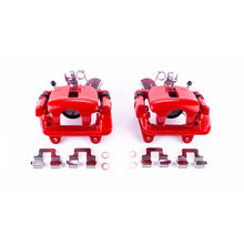 Load image into Gallery viewer, Power Stop 05-09 Audi A4 Rear Red Calipers w/Brackets - Pair