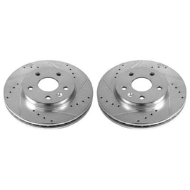 Power Stop 11-16 Buick LaCrosse Front Evolution Drilled & Slotted Rotors - Pair