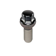 Load image into Gallery viewer, McGard Hex Lug Bolt (Radius Seat) M14X1.5 / 17mm Hex / 26.3mm Shank Length (Box of 50) - Black