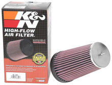 Load image into Gallery viewer, K&amp;N Universal Clamp-On Air Filter 2-3/4in Flange 3-1/2in T 8-1/4in Height