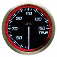 Load image into Gallery viewer, DEFI Racer Temp Gauge N2 52mm SI 30-150 Deg C Red