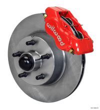 Load image into Gallery viewer, Wilwood Forged Dynalite Front Kit 11.03in 1 PC Rotor&amp;Hub - Red WWE ProSpindle