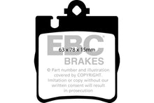 Load image into Gallery viewer, EBC 03 Mercedes-Benz C230 (W203) 2.3 Sport Redstuff Rear Brake Pads