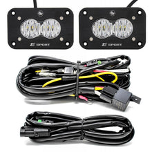 Load image into Gallery viewer, Baja Designs S2 Sport Flush Mount Wide Cornering Pattern LED Work Light Clear Lens Kit