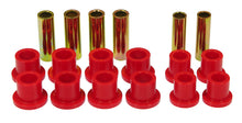 Load image into Gallery viewer, Prothane 66-72 Ford F100 4wd Spring &amp; Shackle Bushings - Red