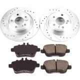 Power Stop 2018 Mercedes-Benz SLC300 Rear Z23 Evolution Sport Brake Kit