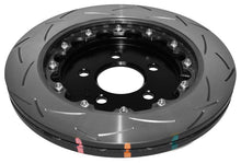 Load image into Gallery viewer, DBA 15+ Ford Mustang 2.3L/5.0L Rear Slotted 5000 Series 2 Piece Rotor w/ Black Hat