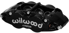 Load image into Gallery viewer, Wilwood Caliper-Forged Narrow Superlite 6R-L/H 1.75/1.25in/1.25in Pistons 1.25in Rotor - Black