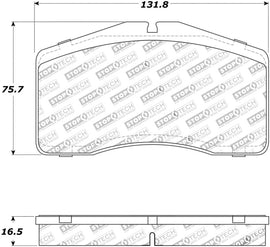 StopTech Street Touring 92-98 Porsche 911 Front Brake Pads