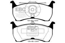 Load image into Gallery viewer, EBC 93-00 Aston Martin Virage 5.3 (PBR Caliper) Yellowstuff Rear Brake Pads