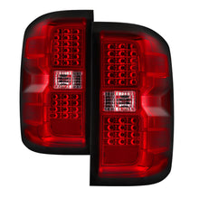 Load image into Gallery viewer, xTune Chevy 1500 14-16 / Silverado 2500HD/3500HD LED Tail Lights - Red Clear ALT-JH-CS14-LED-RC