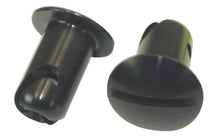 Load image into Gallery viewer, Moroso Quick Fastener - Oval Head - 7/16in x .550in - Aluminum - Black - 10 Pack