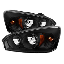 Load image into Gallery viewer, Xtune Chevy Malibu 04-08 Crystal Headlights Black HD-JH-CMA04-AM-BK