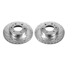 Load image into Gallery viewer, Power Stop 19-21 Mercedes-Benz Sprinter 2500 Rear Drilled &amp; Slotted Rotor (Pair)