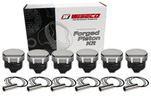 Load image into Gallery viewer, Wiseco Nissan RB2DET Skyline 2.5L 24V 86.25mm Bore .010 Oversized 14cc Dome Piston Kit