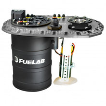 Load image into Gallery viewer, Fuelab Quick Service Surge Tank w/49614 Lift Pump &amp; Dual 340LPH Pumps - Titanium